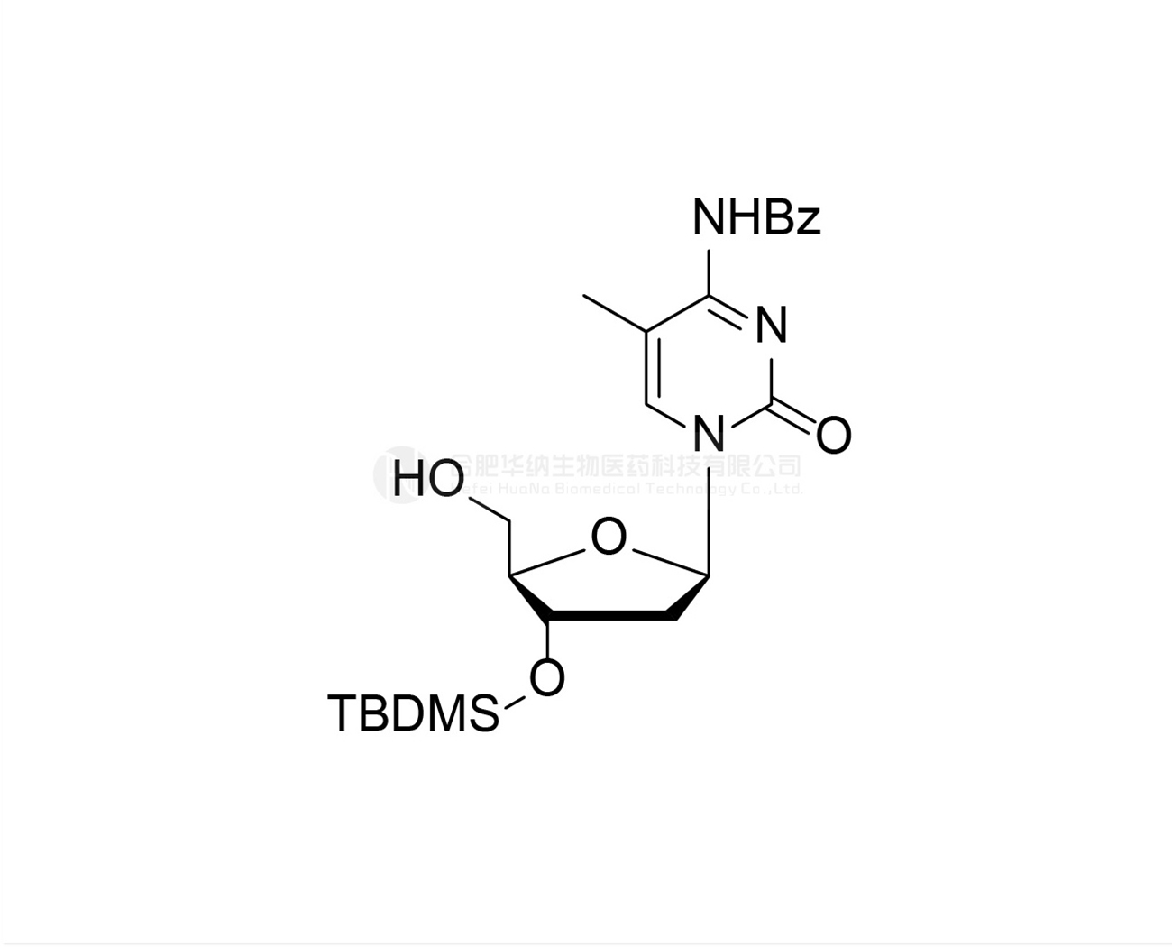 3'-O-TBDMS-2'-5-Me-dC(Bz)