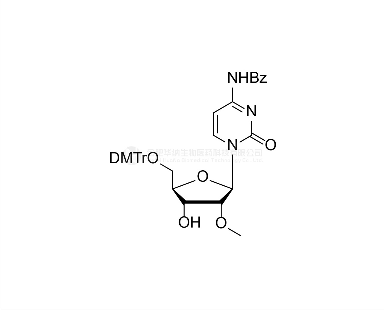 5'-O-DMTr-2'-O-Me-rC(Bz)