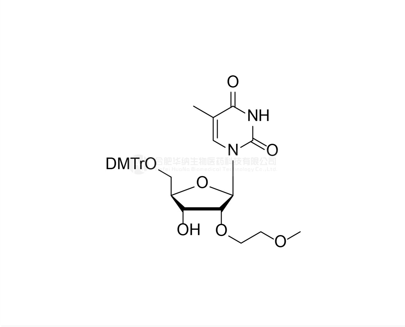 5'-O-DMTr-2'-O-MOE-5-Me-rU