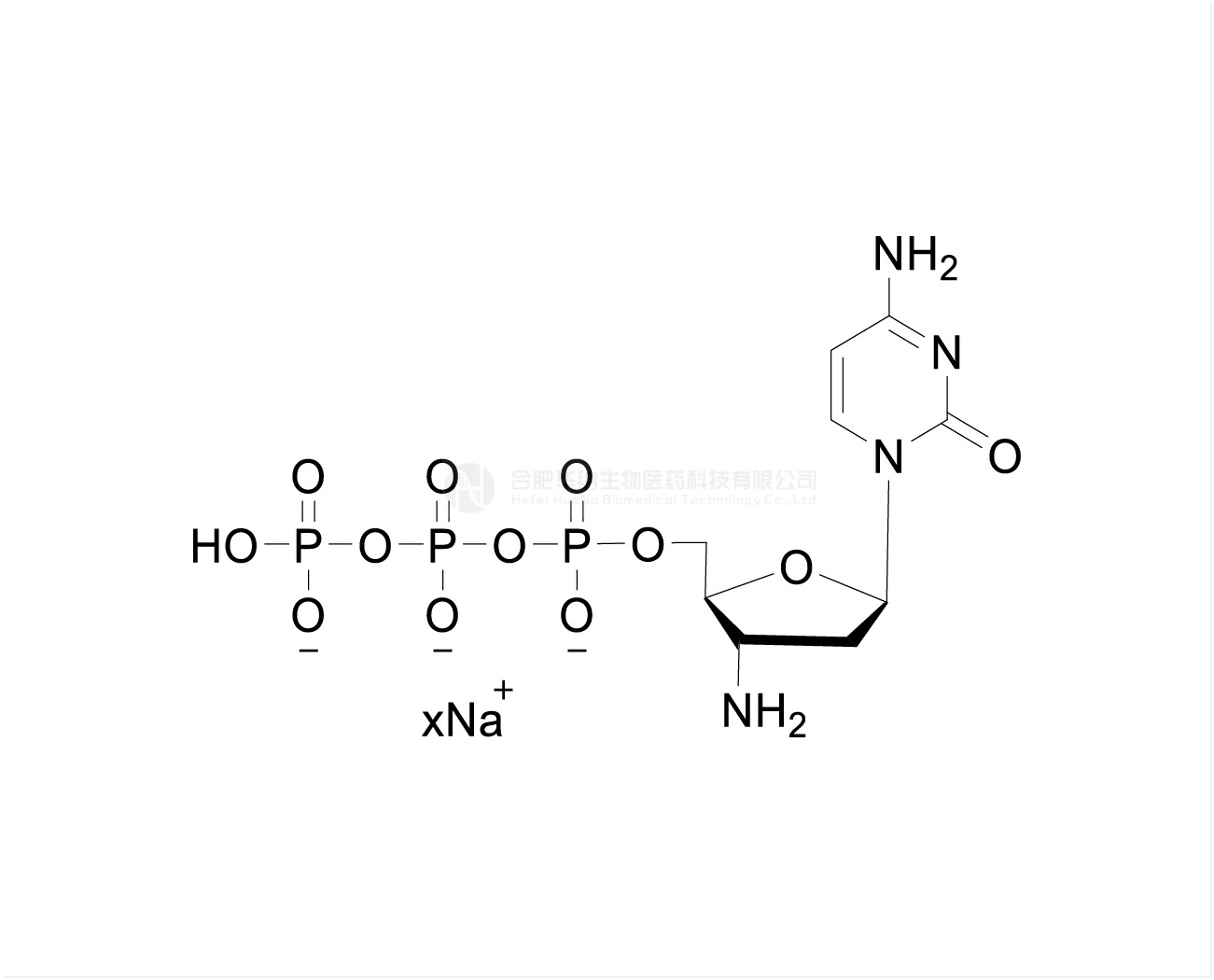 3'-NH?-ddCTP 100mM Sodium Solution