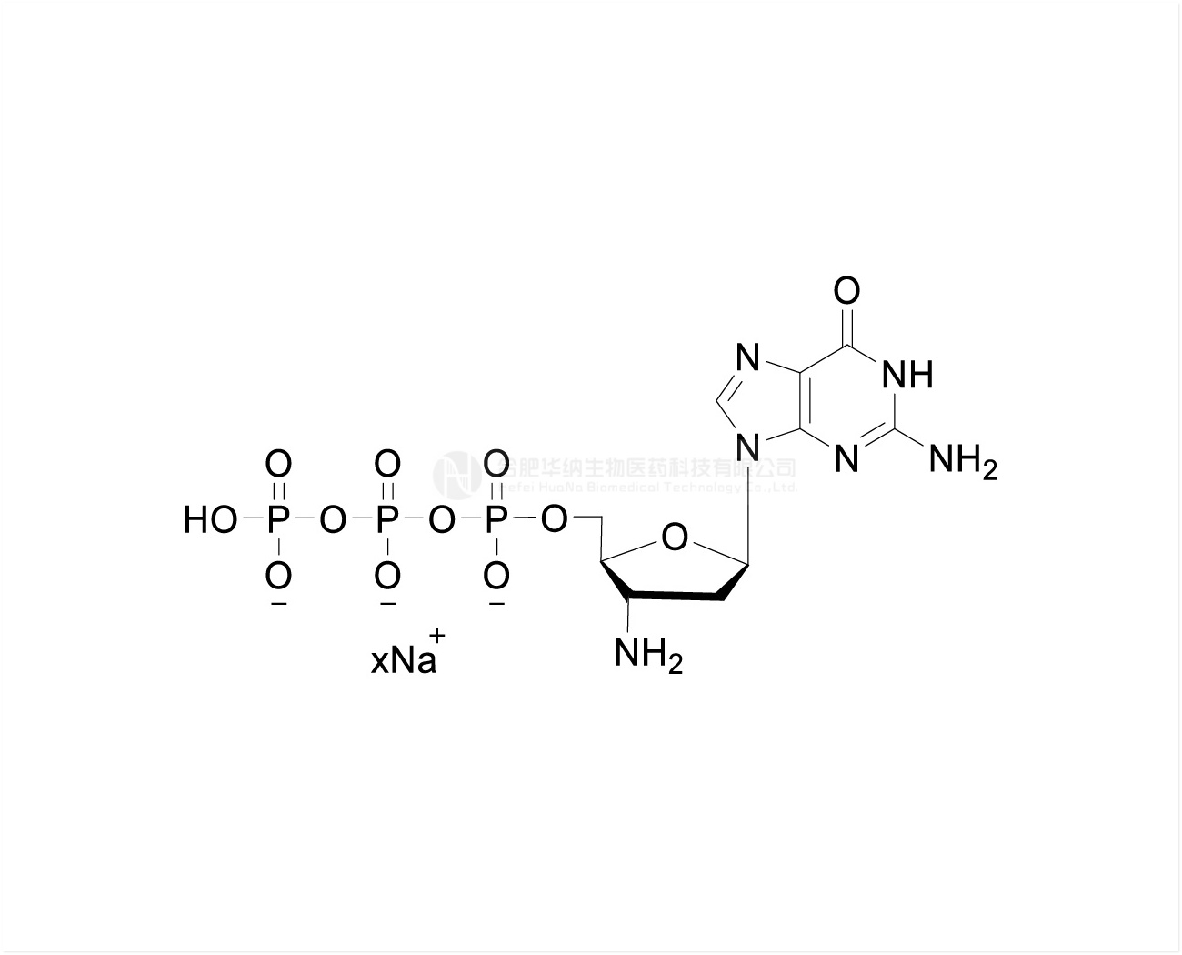 3'-NH?-ddGTP 100mM Sodium Solution